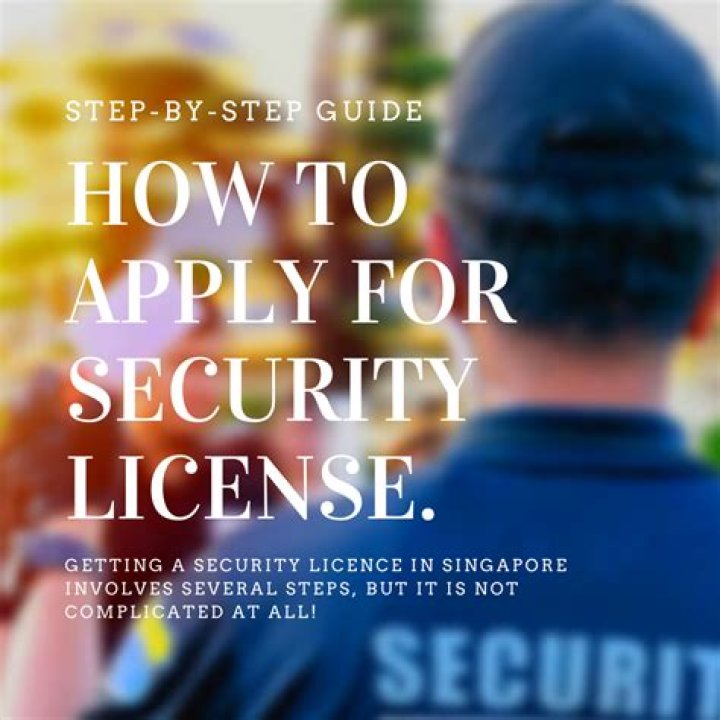 How to get security company license?
