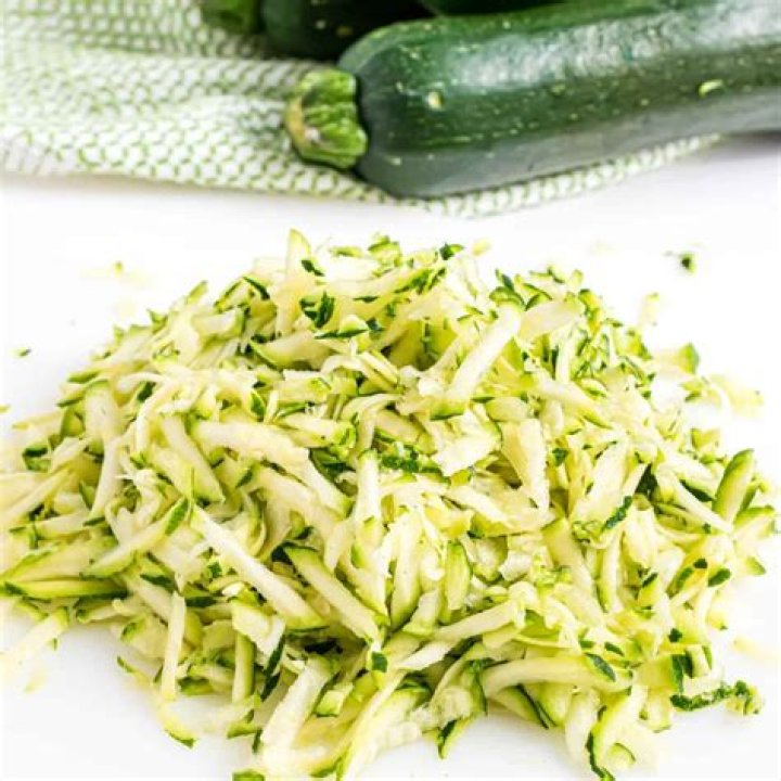 How to grated zucchini?