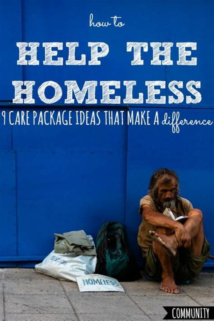 How to help the homeless?