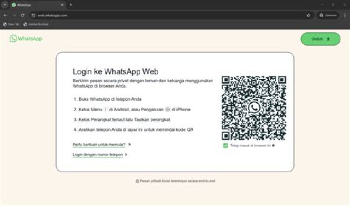 How to use whatsapp web?