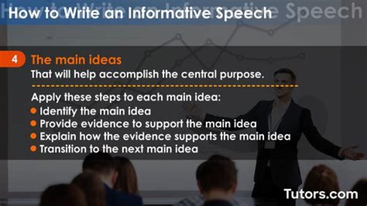 In an informative speech descriptions need to be exhaustive when?