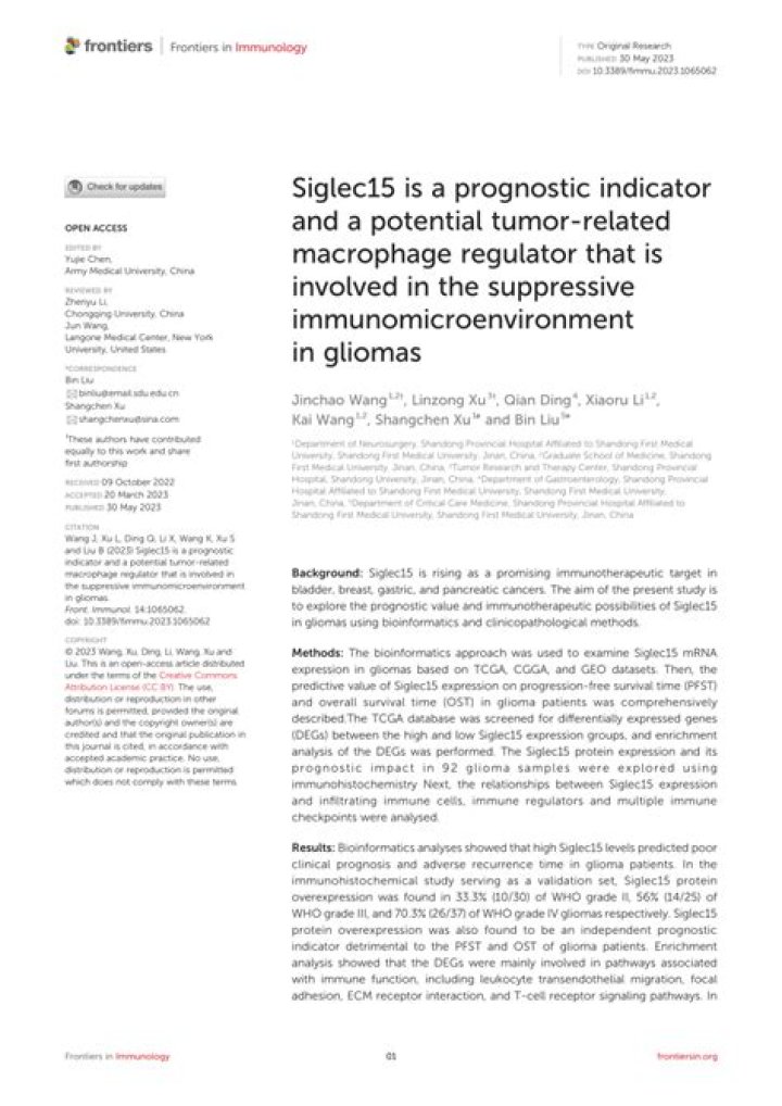 Is a prognostic indicator?