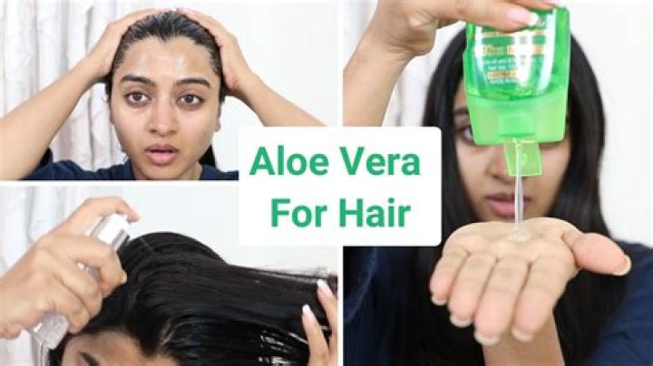 Is aloe vera gel for hair?
