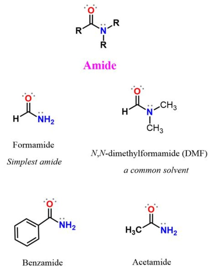 Is amides a base?
