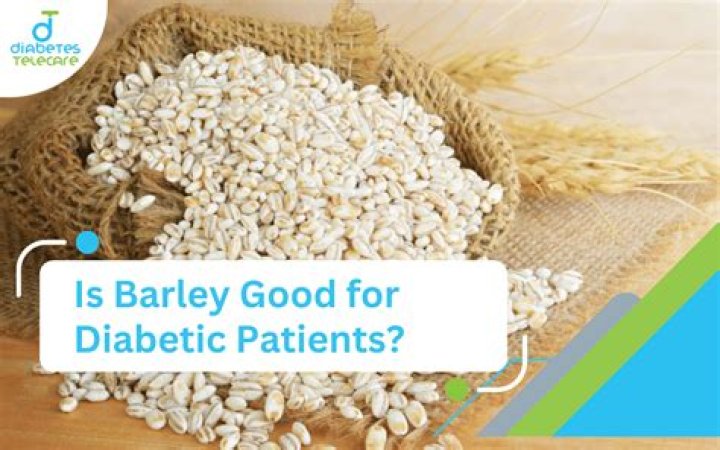 Is barley good for diabetics?