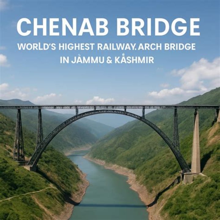 Is chenab bridge completed?
