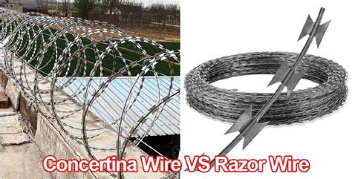 Is concertina wire razor wire?