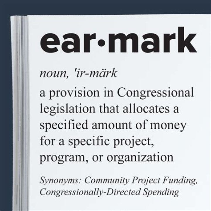 Is earmark one word or two?