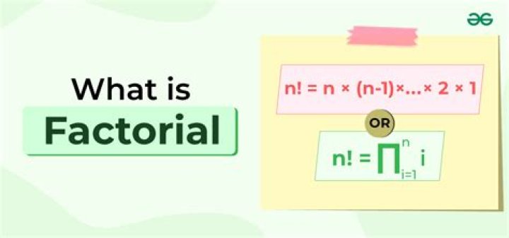 Is factorial an operator?