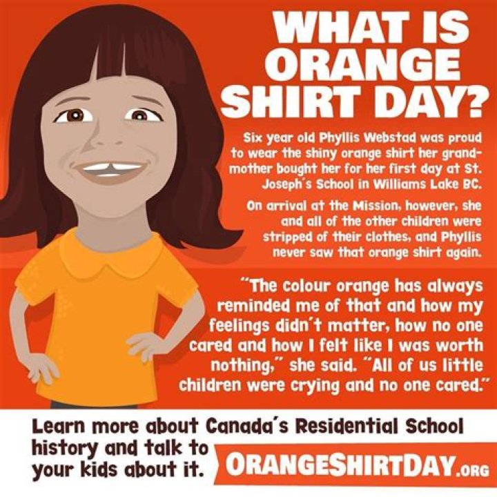 Is it orange shirt day?