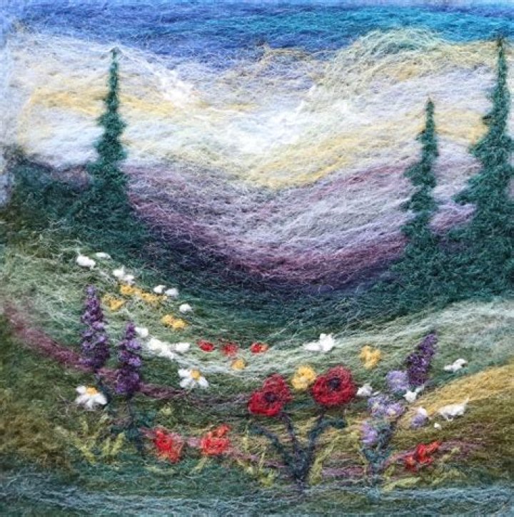 Is needle felting art?