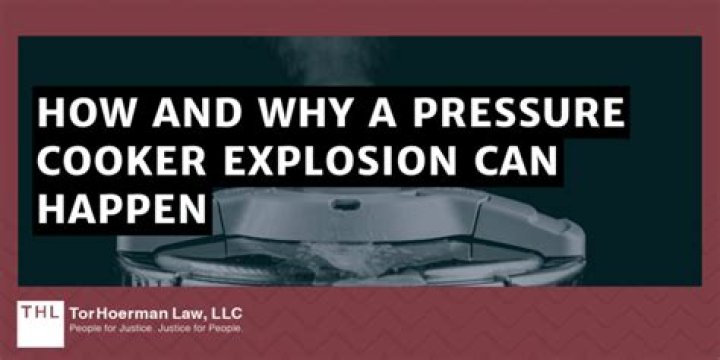Is pressure cooker explosion?