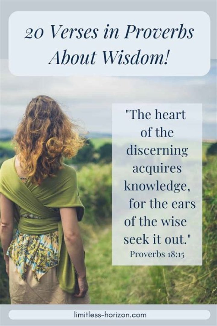 Is proverbs the book of wisdom?