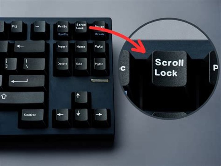 Is scroll lock on?