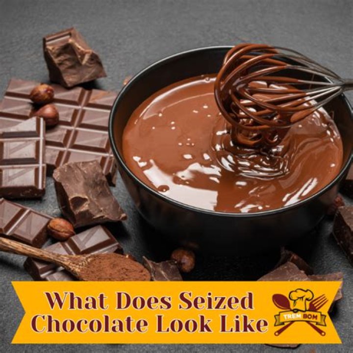 Is seized chocolate still edible?