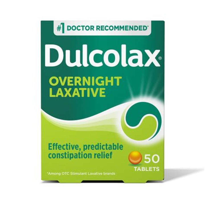 Should i take dulcolax at night?