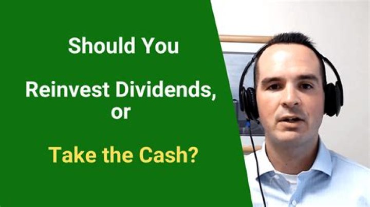 Should you always reinvest dividends?