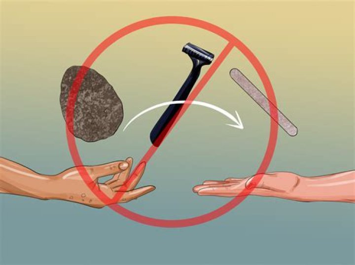 Should you pumice a wart?