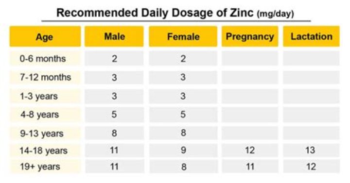 Should zinc be taken on an empty stomach?
