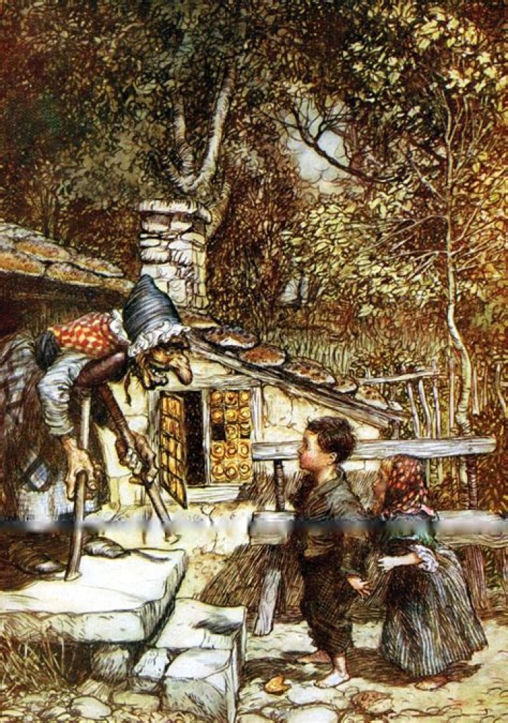 Was hansel and gretel mom a witch?