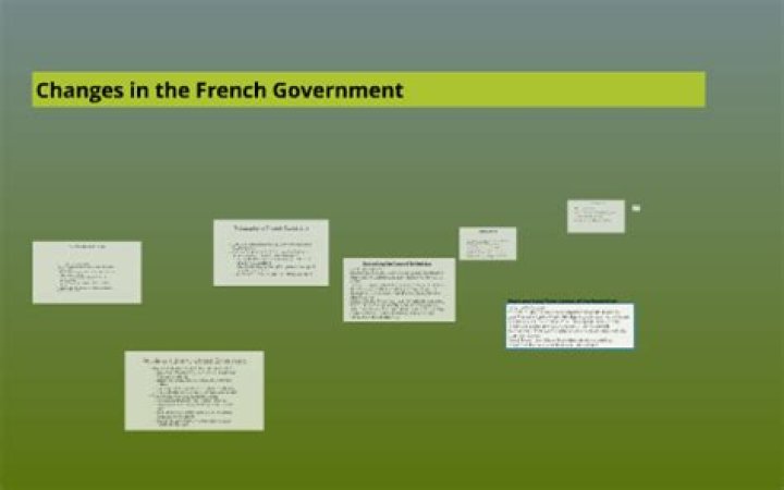 Were changes in the french government inevitable?