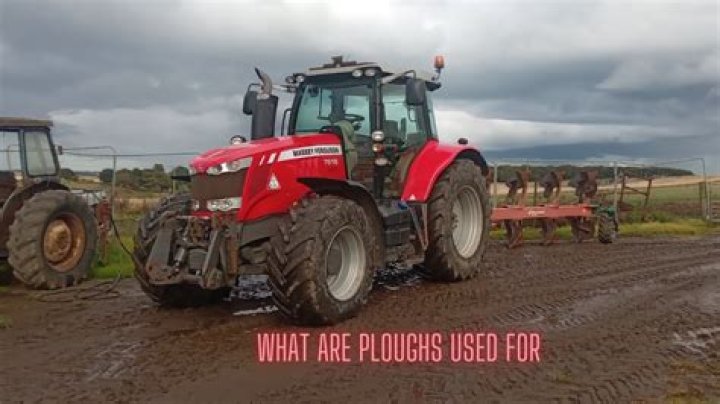What are ploughs used for?