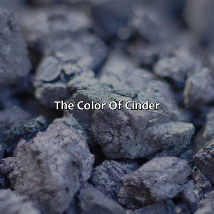 What color is cinder?