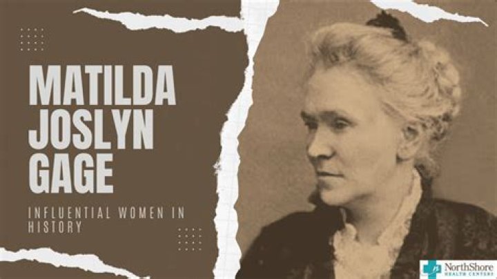 What did matilda joslyn gage do?