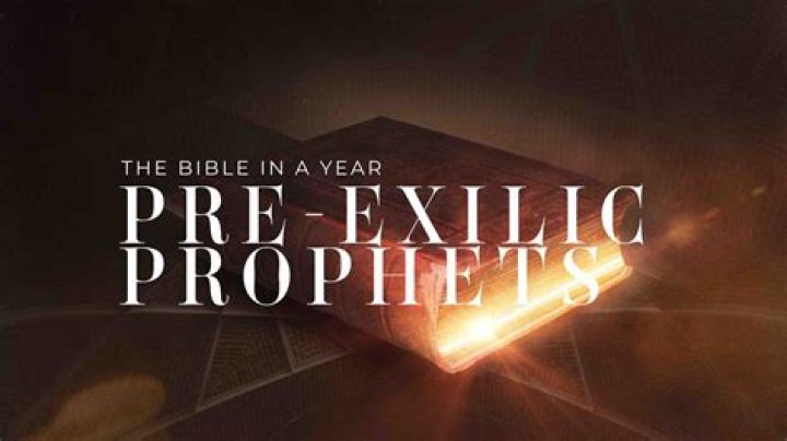 What do pre exilic mean?