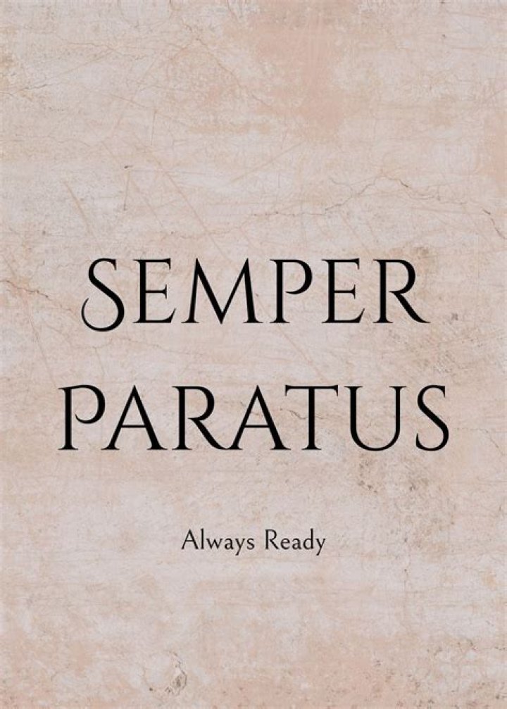 What does semper paratus mean?