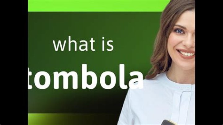 What does tombola mean?