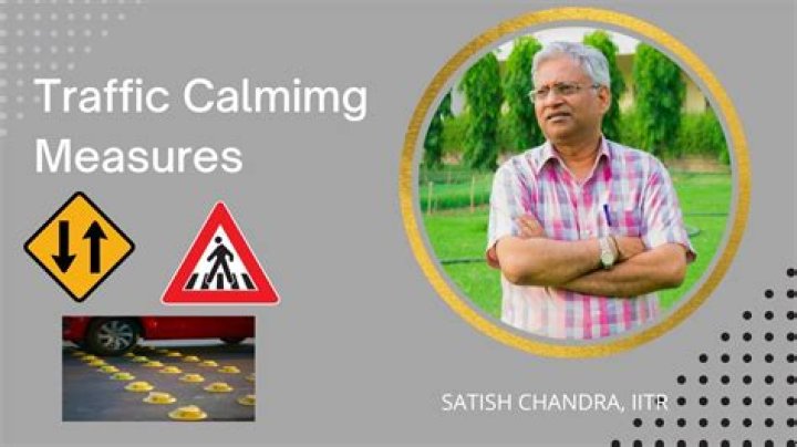 What does traffic calming mean?