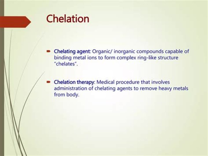 What is a metal chelator?