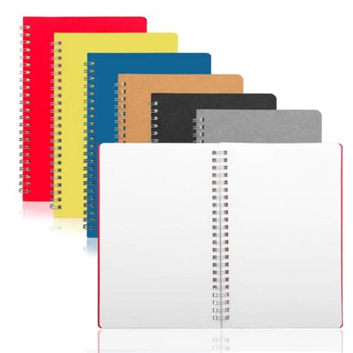 What is a spiral bound notebook?