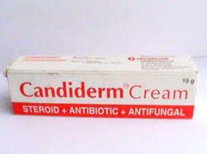 What is candiderma cream used for?