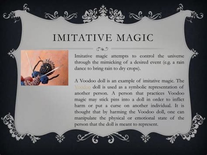 What is imitative magic?