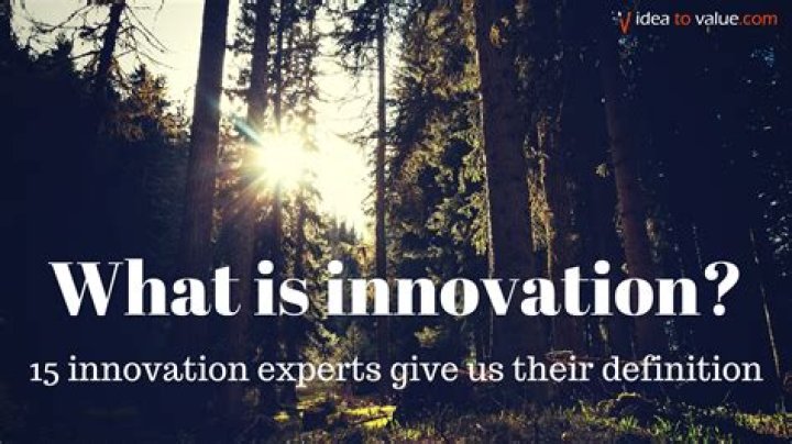 What is innovation mean?