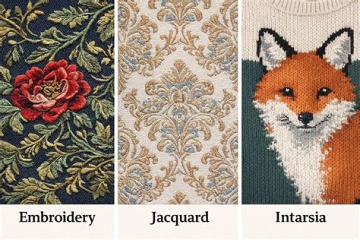 What is the difference between intarsia and jacquard?