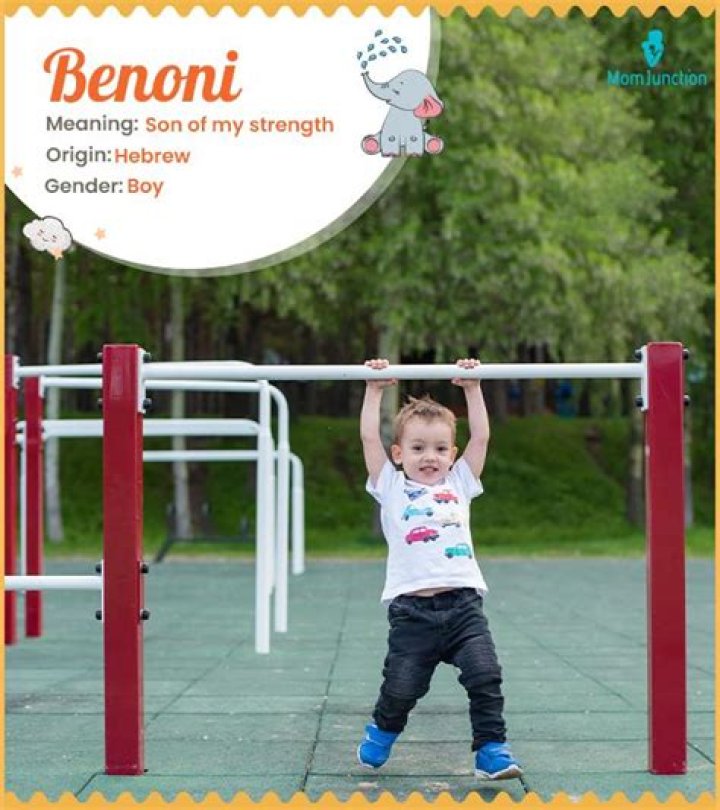 What is the meaning of benoni in the bible?