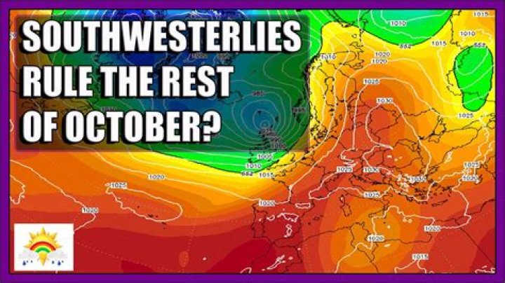 What is the meaning of southwesterlies?