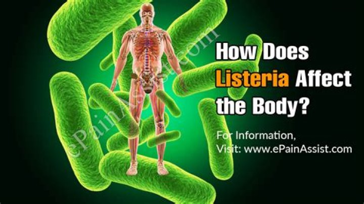 What listeria does to the body?