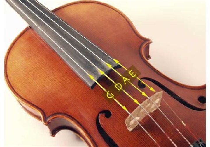 What strings are on a violin?