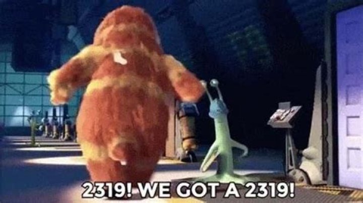 Whats a 2319 in monsters inc?