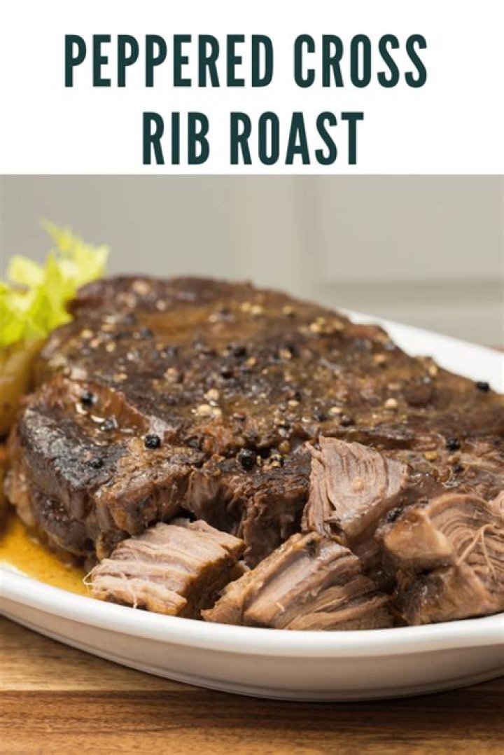 Whats a cross rib roast?