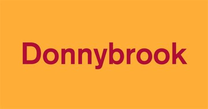 Whats a donnybrook slang?
