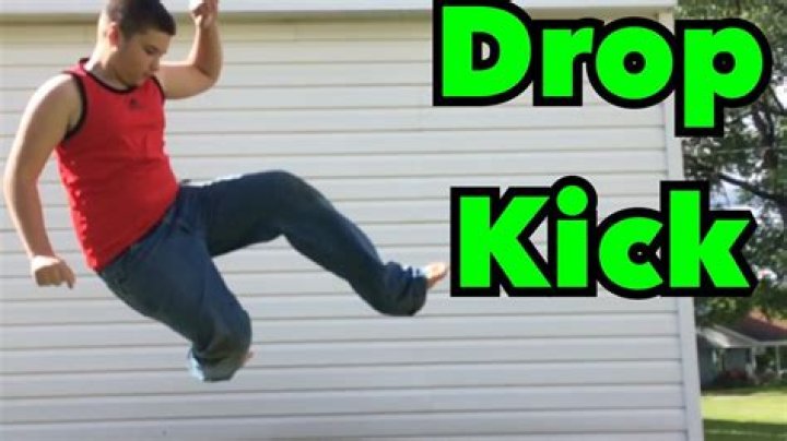 Whats a drop kick?
