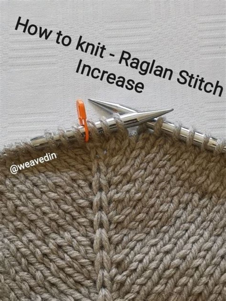Whats a raglan stitch?
