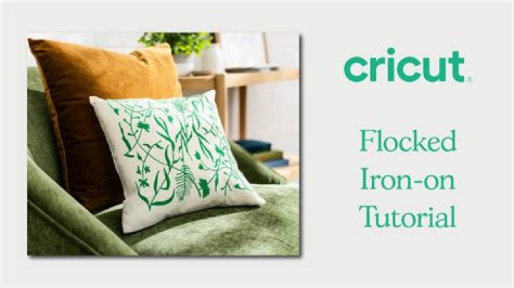 Whats flocked iron on?