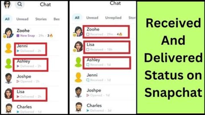 Whats received mean on snapchat?