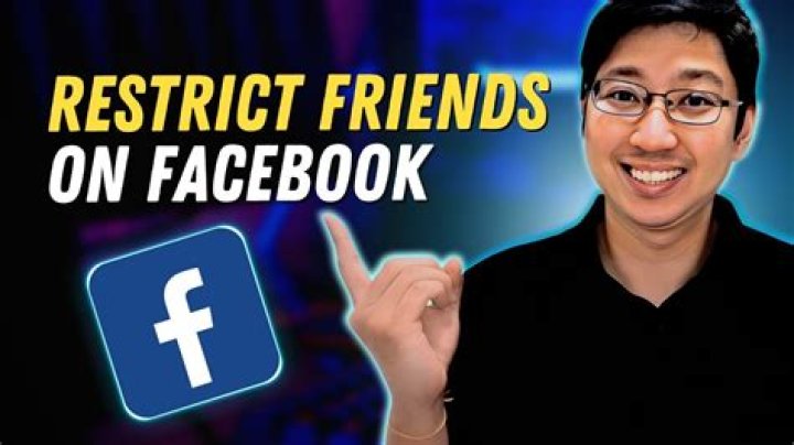 Whats restricted friends on facebook?